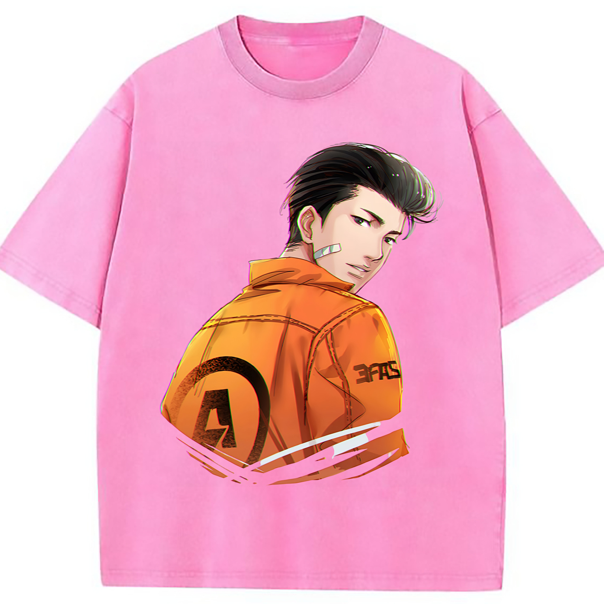 （画像用） SLAM DUNK／スラムダンク 綿100% ヴィンテージ風 半袖Tシャツ（フロントプリント）